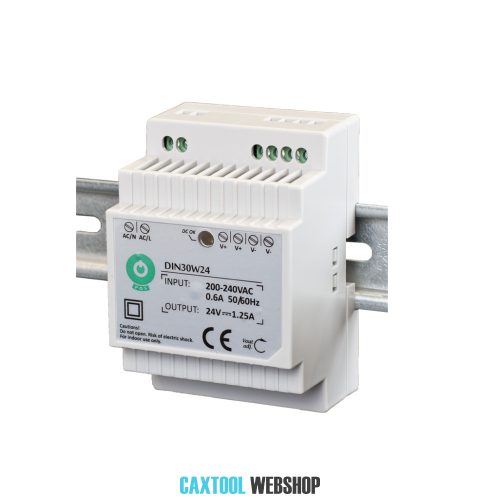 MW Power DIN30W24 DIN rail power supply 30W 24V 1.25A