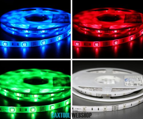 MW Power professional LED strip 60LED/m 19.2W/m 12V RGB + W 6500K IP64 5m