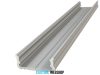 GLALU surface mountable anodized aluminium LED profile 6x16mm 2020mm silver