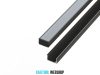 GLALU surface mountable anodized aluminium LED profile 9x16mm 4150mm black