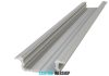 GLALU recessed anodized aluminium LED profile 5x16mm 2020mm silver