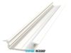 GLALU recessed aluminium LED profile 5x16mm 3000mm white