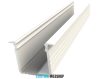 GLALU recessed aluminium LED profile 15x16mm 3000mm natural