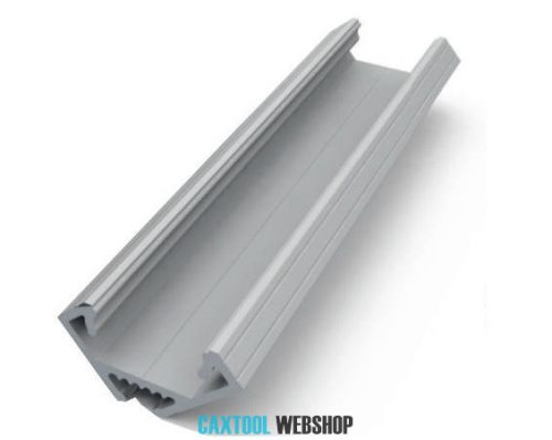 GLALU aluminium LED corner profile 12x12mm 2020mm natural