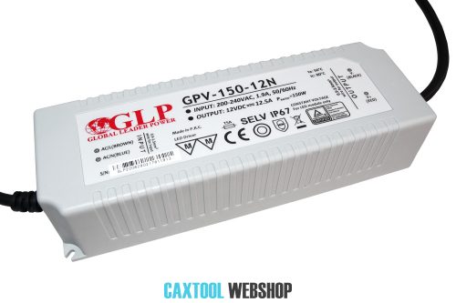 GLP plastic LED power supply GPV-150-12N 150W 12V 12.5A