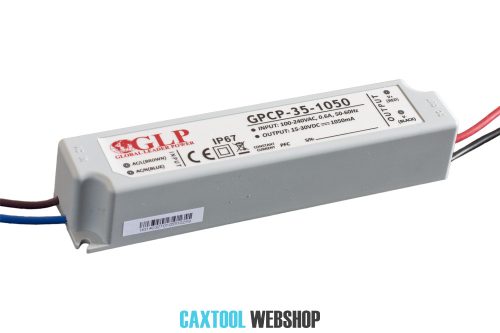 GLP LED driver GPCP-35-1400 33.6W 12-24V 1400mA