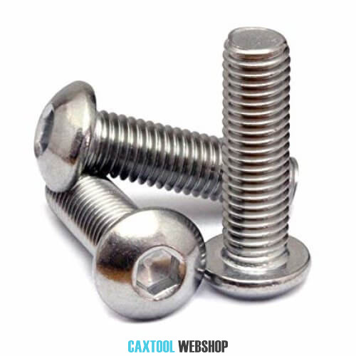 Hexagon socket button head screw DIN 7380 A2 M6x60