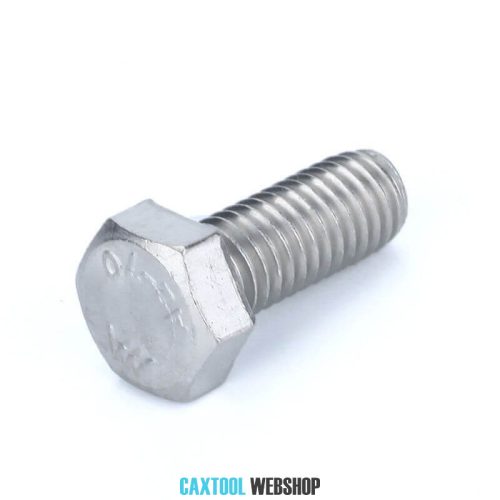 Hexagon head screw DIN 933 8.8 ZP M6x20